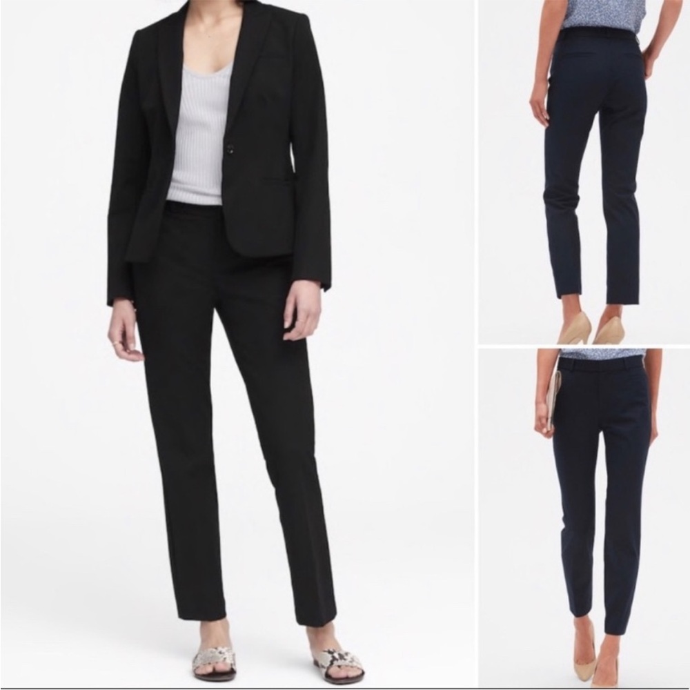 Banana Republic Black Ankle Pants